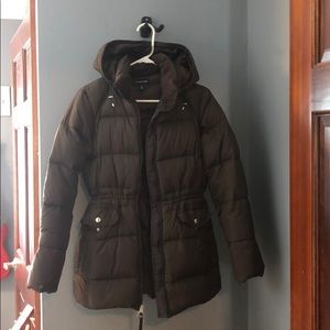 Lands End puffer coat